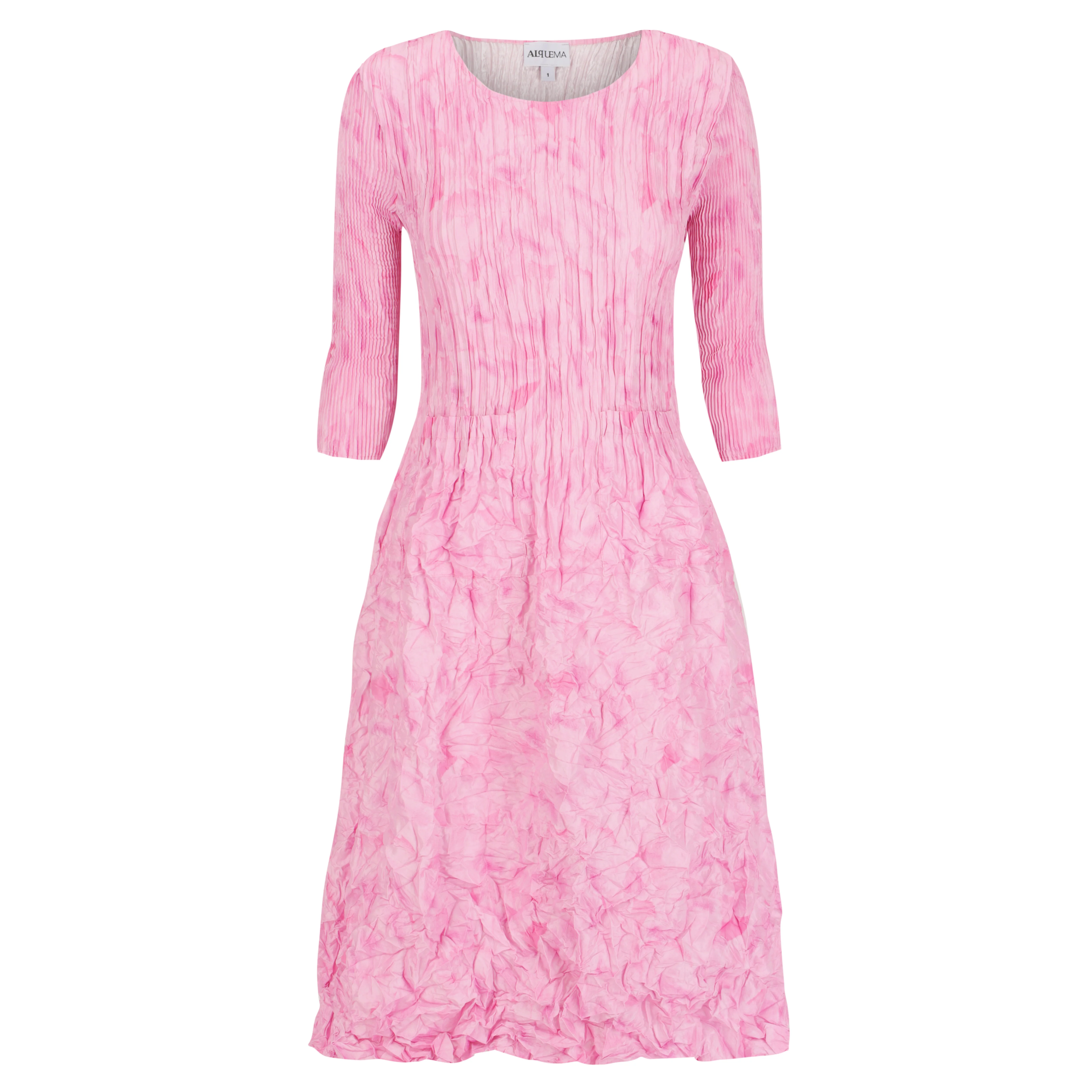 3/4 Sleeve Smash Pocket Dress - Prints - Image 14