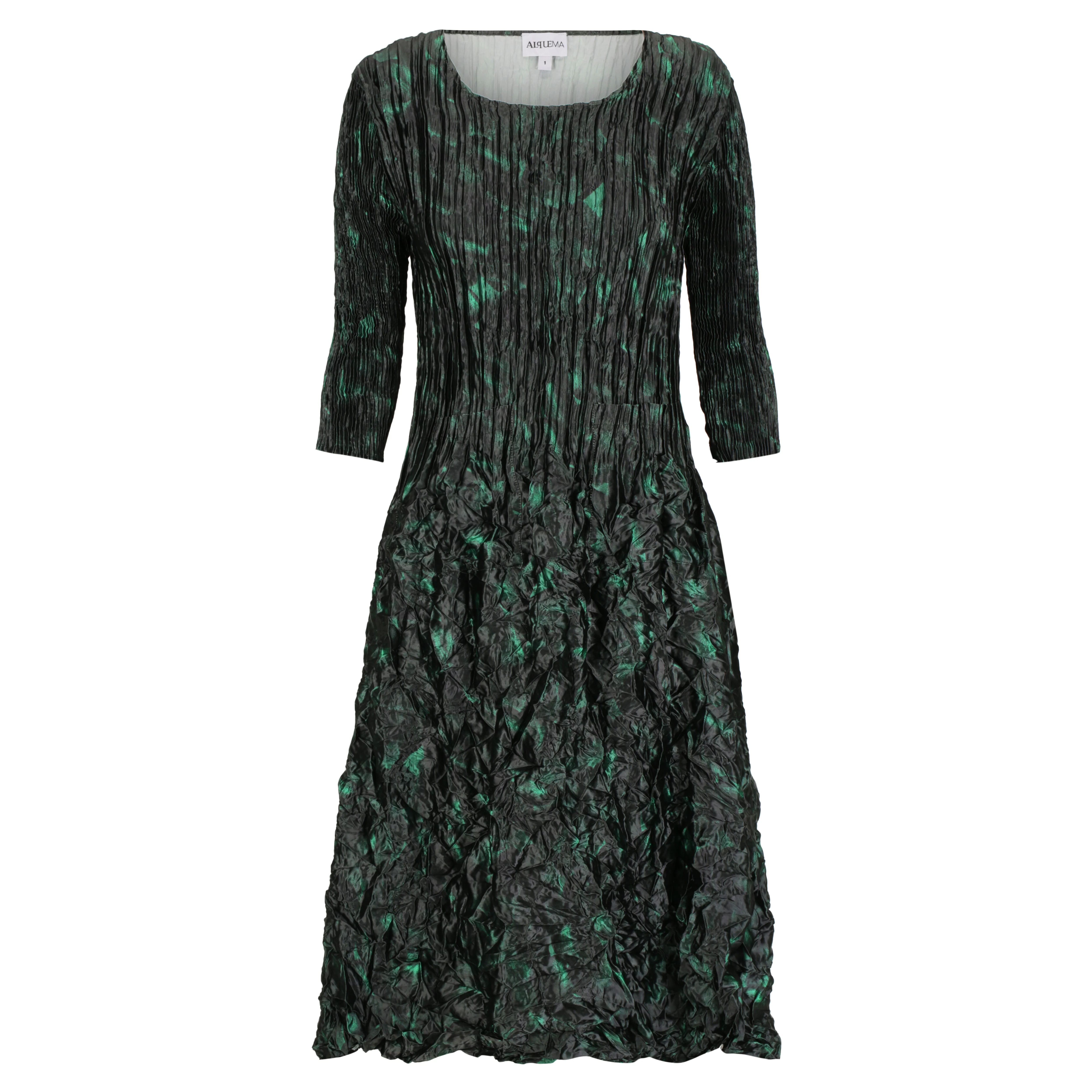 3/4 Sleeve Smash Pocket Dress - Prints - Image 19