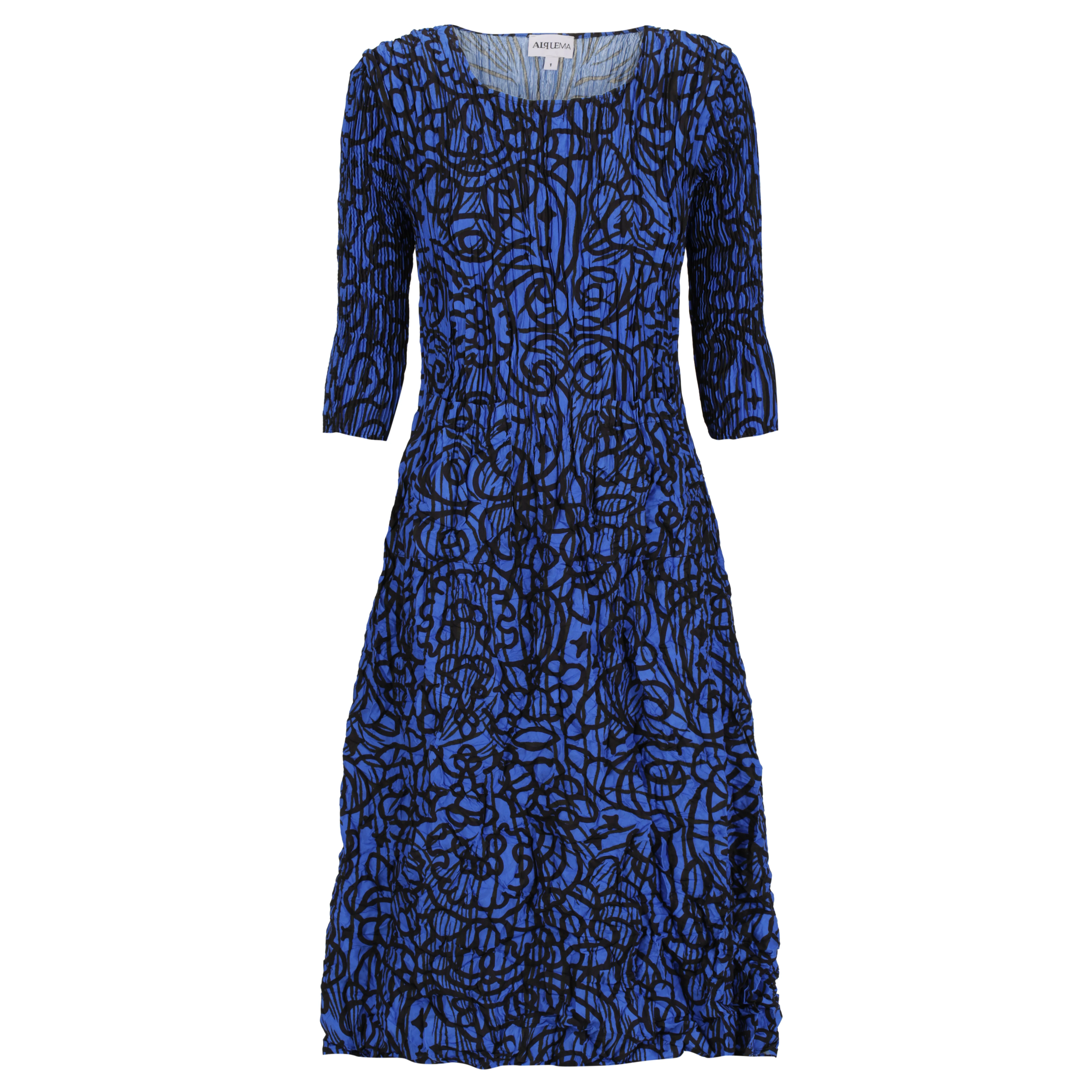 3/4 Sleeve Smash Pocket Dress - Prints - Image 20