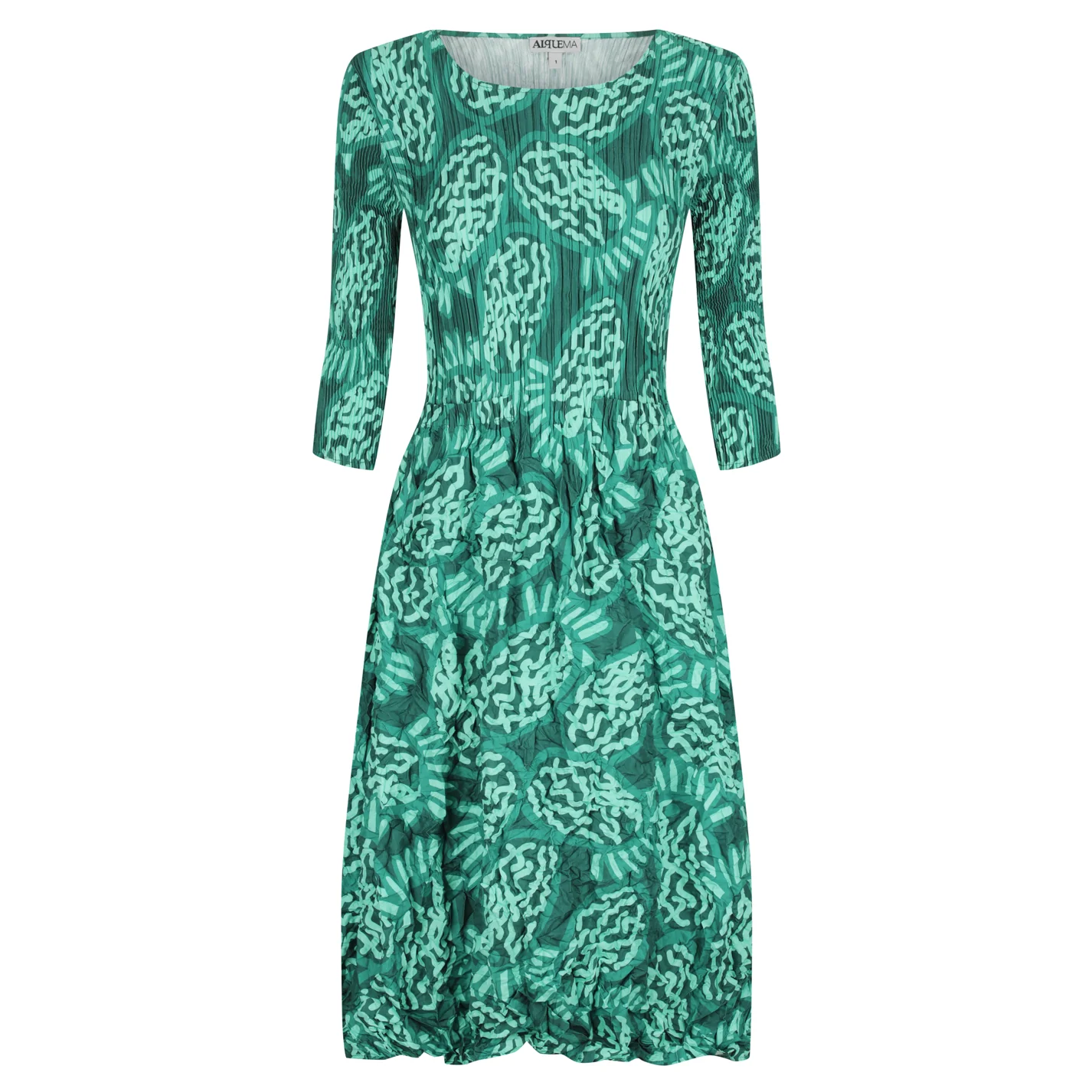 3/4 Sleeve Smash Pocket Dress - Prints - Image 24