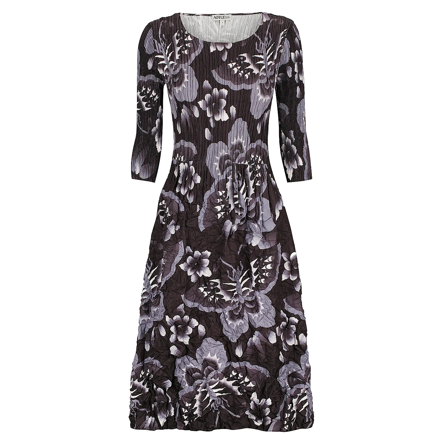3/4 Sleeve Smash Pocket Dress - Prints - Image 7