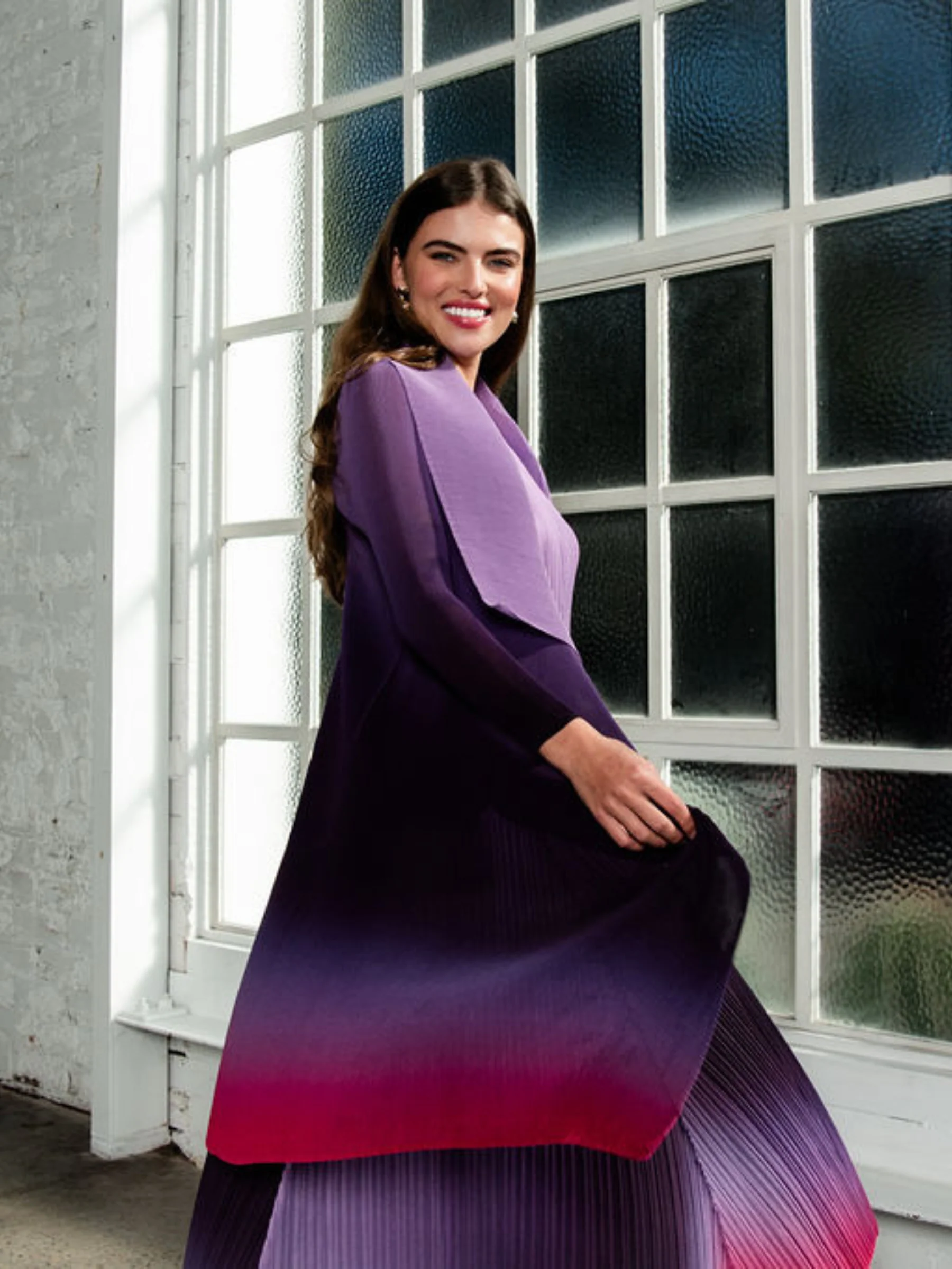 Collare Coat - Ombre - Image 28