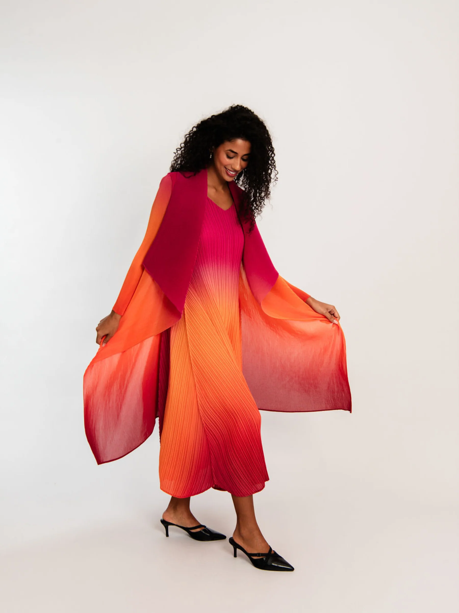 Collare Coat - Ombre - Image 37