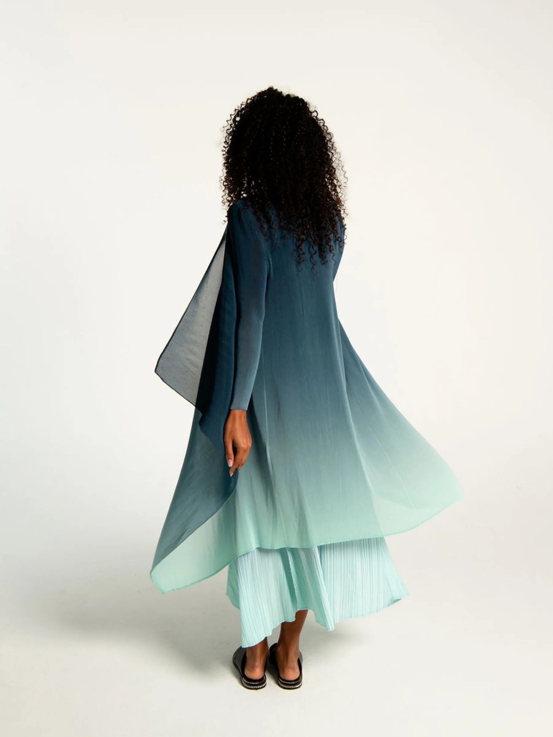 Collare Coat - Ombre - Image 28