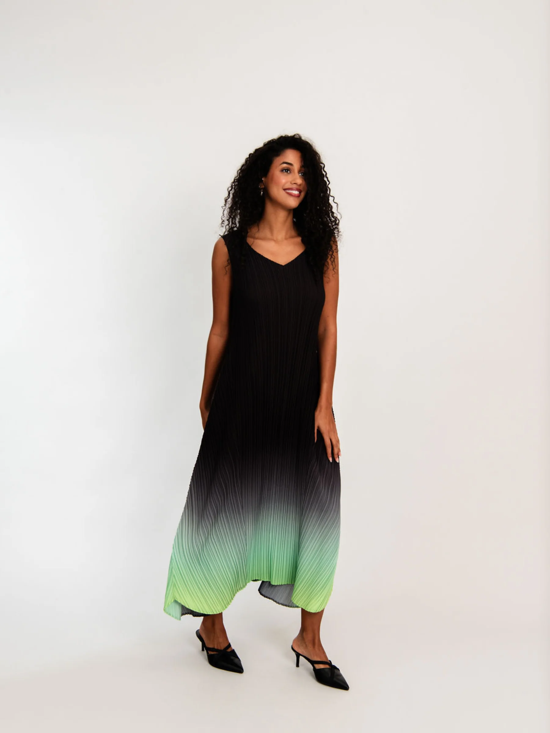 Long Estrella Dress - Ombre - Image 33