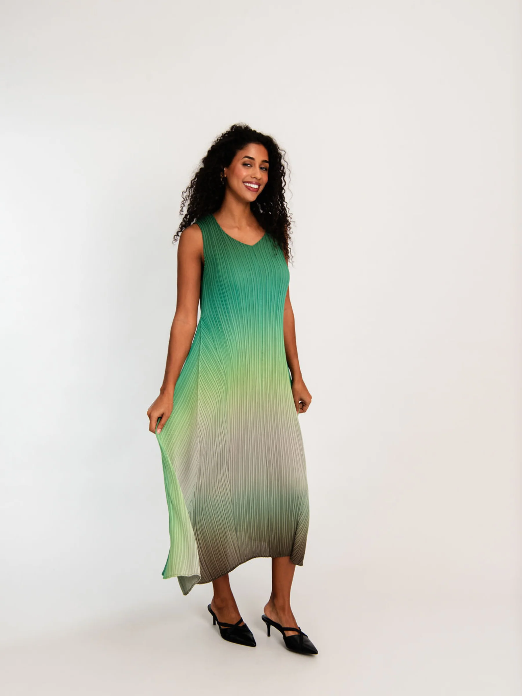 Long Estrella Dress - Ombre - Image 36