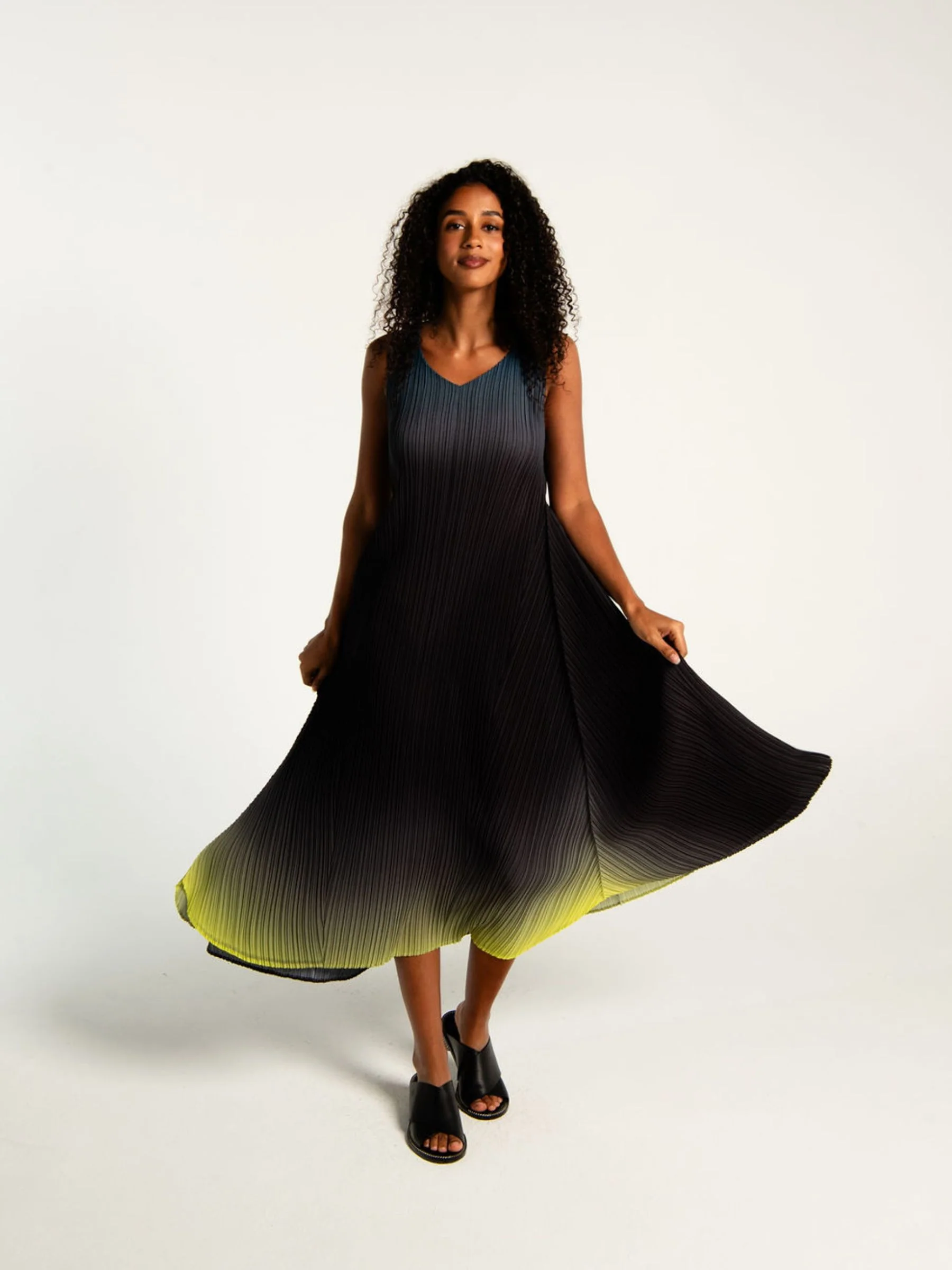 Long Estrella Dress - Ombre - Image 28