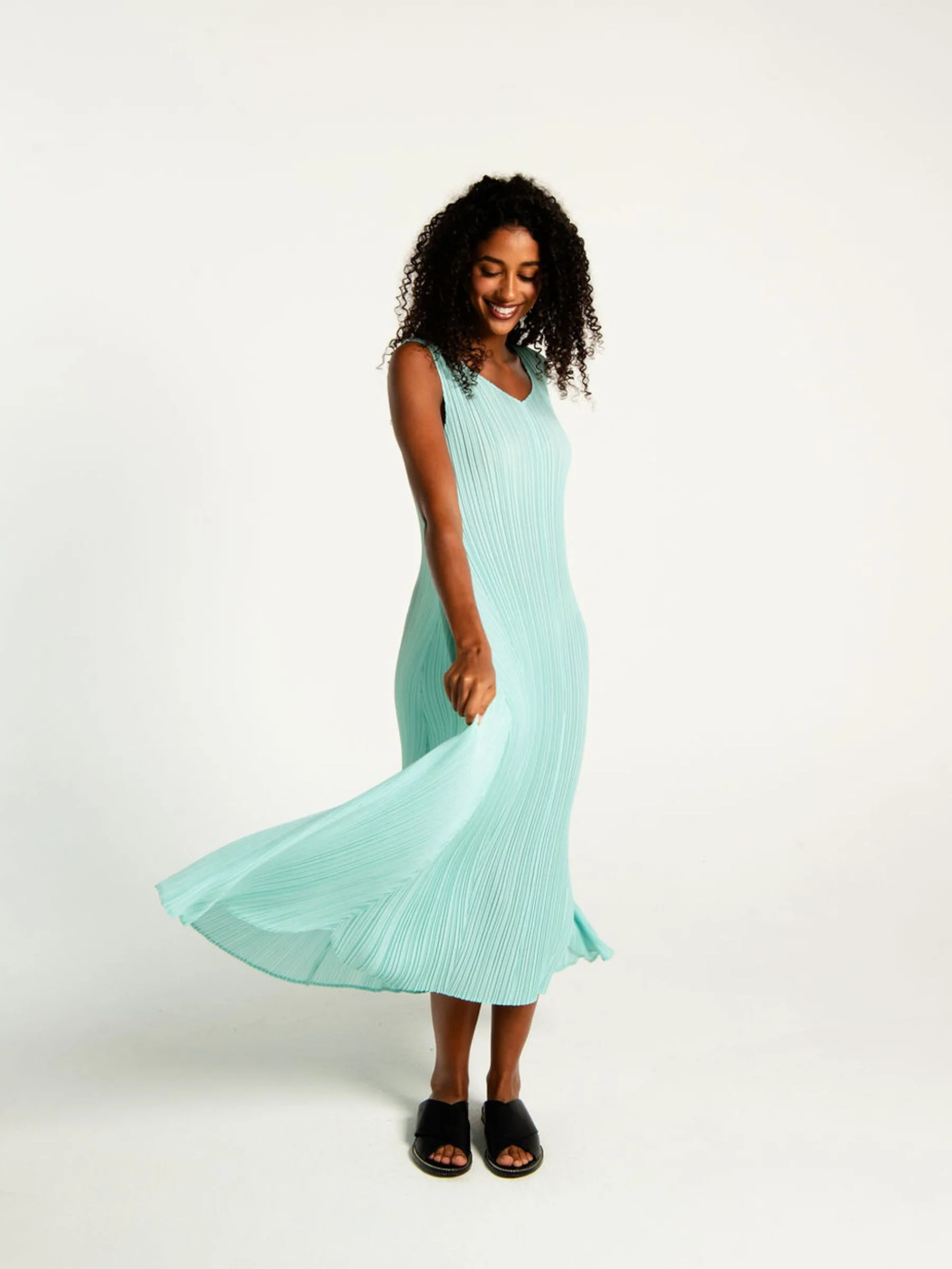 Long Estrella Dress - Plain - Image 13