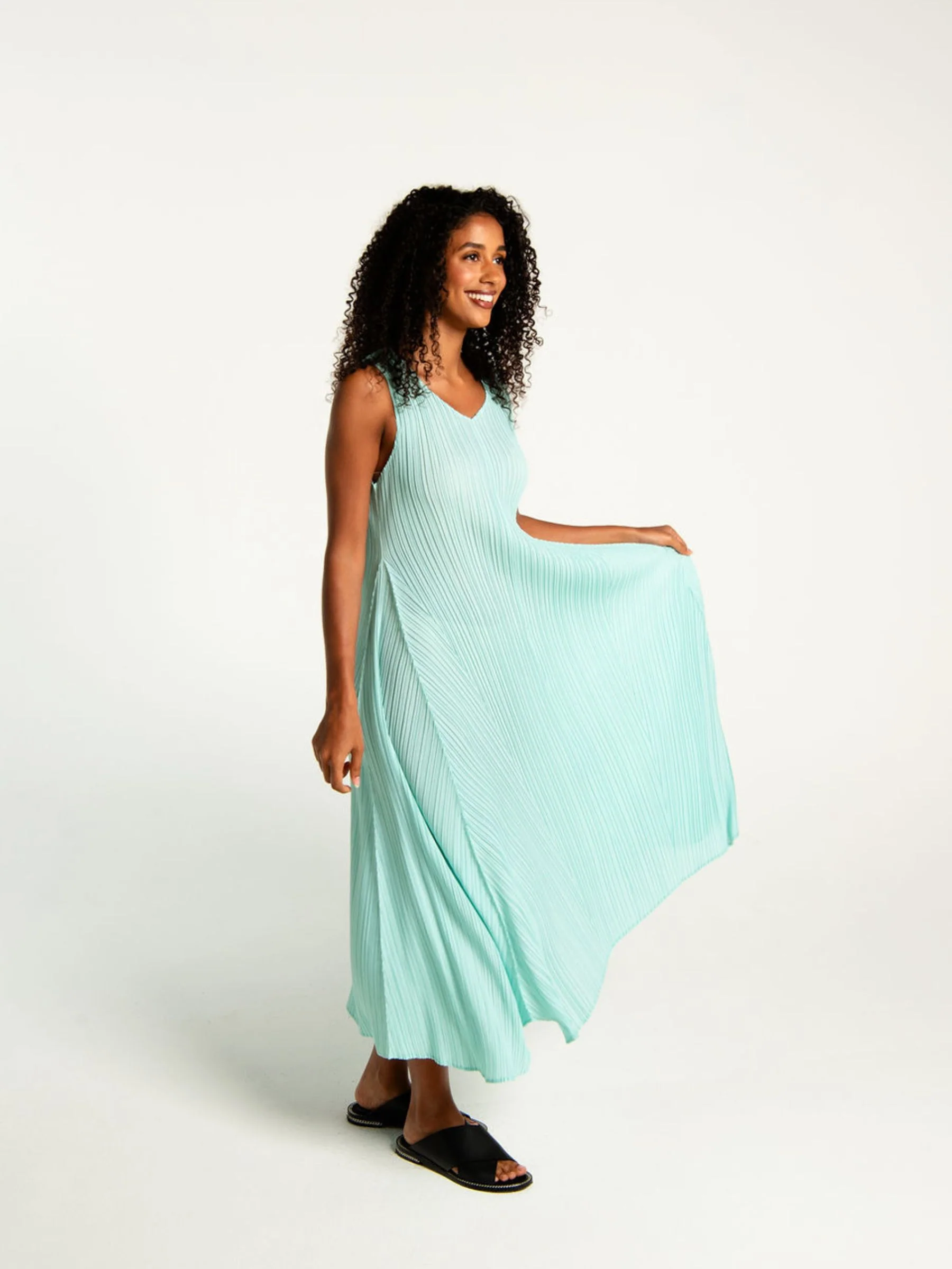 Long Estrella Dress - Plain - Image 15