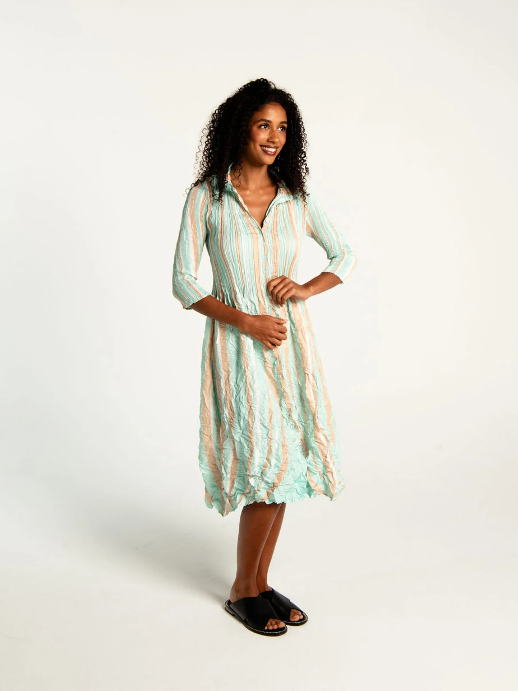 Nehru Coat Dress - Image 9