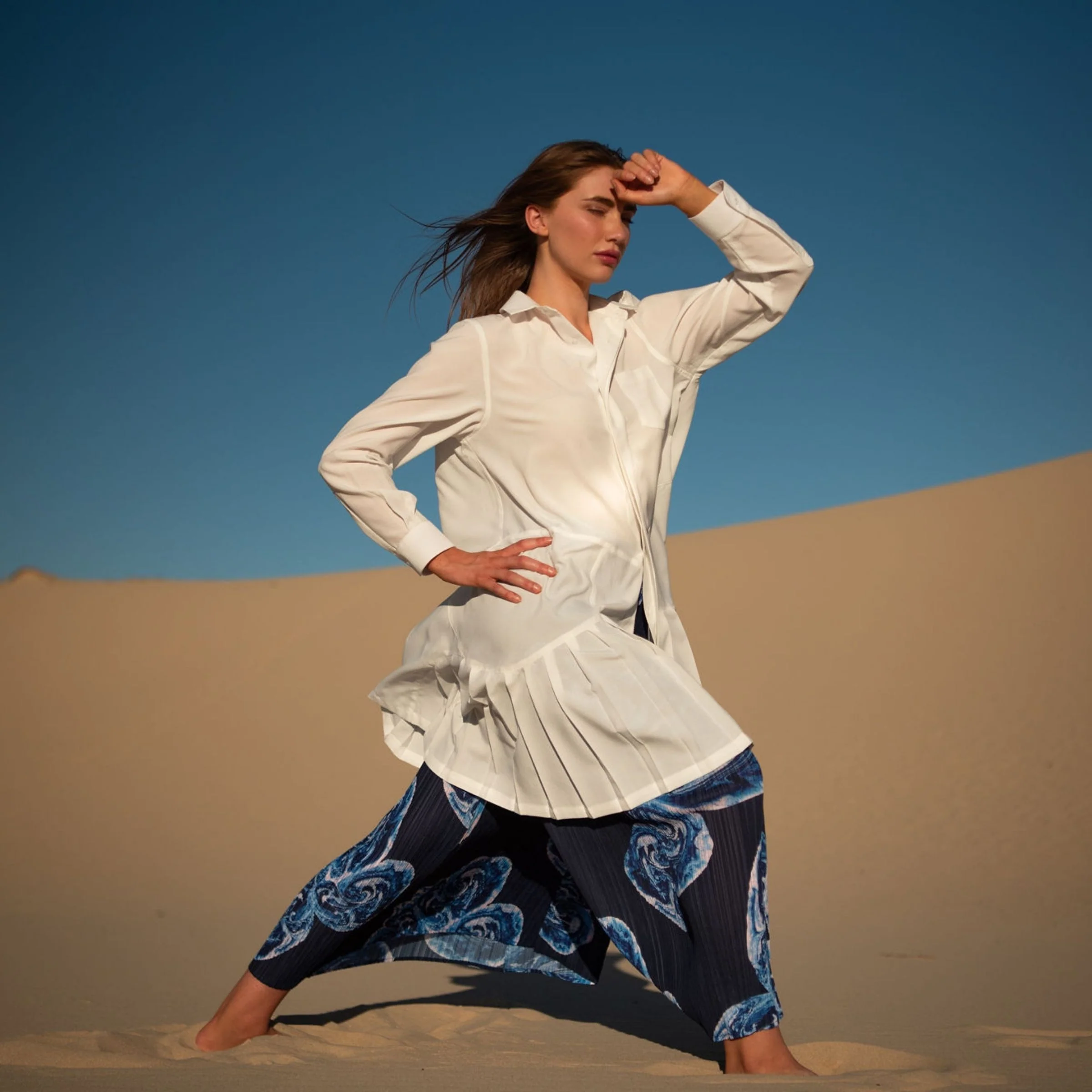 Simply Pleat Swing Pant - Prints - Image 4